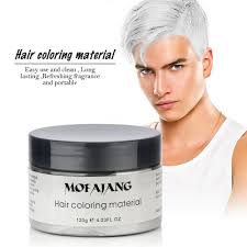 00 ($2.24/fl oz) $14.25 with subscribe & save discount. Hailicare White Hair Wax 4 23 Oz Professional Hair Pomades Natural White Matte Hairstyle Max For Men Women Wash Out Hair Color Natural White Hair Hair Wax