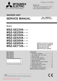 msz ge35va user guide manual pdf