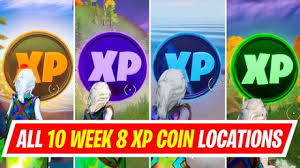 The fact that gold xp coins are in the game has been leaking for the last couple of weeks, but the big mystery was why there were in the files, but not in the game. New All 10 Week 8 Xp Coins Locations In Fortnite Season 4 Where To Find Week 8 Xp Coins