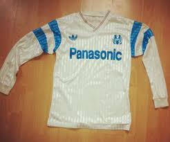 In 1993 they won the champions league becoming the first, and only, french winners. Marseille Adidas 1990 1 Football Shirts Shirts Vintage Shirts