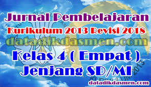 Maybe you would like to learn more about one of these? Jurnal Pembelajaran Tematik Sd Mi Kelas 4 Semester 2 Kurikulum 2013 Revisi 2017 Datadikdasmen Com