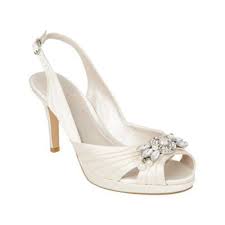 Phase Eight Ivory Jewel Trim Pleated Shoes At Debenhams Com Bridal Shoes Wedding Shoes Shoes