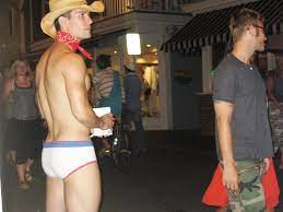 Sexy cowboy in ptown | Sexy Gay Cowboy advertising for his s… | Flickr