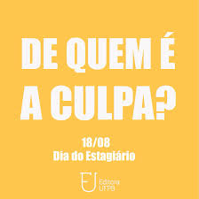 We did not find results for: Editora Ufpb On Twitter Hoje A Culpa Nao E Deles Mas O Dia Inteiro E Feliz Dia Do Estagiario Voces Sao Muito Importantes Na Organizacao