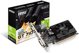 PLACA DE VIDEO 2GB DDR3 NVIDIA GT710 MSI LP
