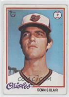 Dennis Blair Baseball Cards