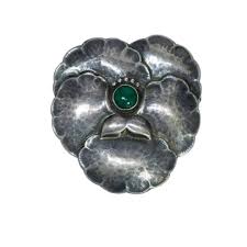georg jensen silver brooch