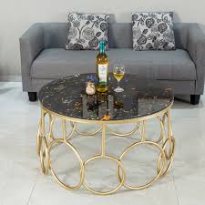 You need a place to put up your feet, put down drinks, and most importantly, to anchor the room. Nordic Marble Table Simple Modern Living Room Small Apartment Simple Furniture Round Creative Luxury Golden Coffee Table Buy At The Price Of 253 95 In Aliexpress Com Imall Com