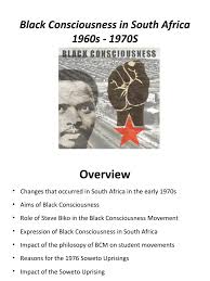 This political tendency found its origins at Black Consciousness Apartheid South Africa