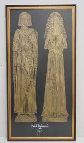 Giving life to the past. Sold Price Vintage Brass Rubbing Invalid Date Est