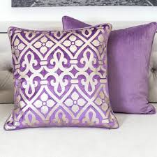Rosdorf Park Tulane Godines Square Velvet Pillow Cover Insert In 2020 Purple Throw Pillows Throw Pillows Velvet Throw Pillows