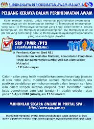 Search our current job openings to see if there is a career in kelantan that waiting for you. Ejulz Iklan Jawatan Kosong Suruhanjaya Perkhidmatan Awam Spa Malaysia