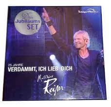 Verdammt ich lieb' dich immer. Matthias Reim 25 Jahre Verdammt Ich Lieb Dich 2016 Dein Jubilaums Set Box Set Discogs