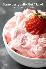 Strawberry Jello Fluff Salad Recipe Most Popular Recipe Strawberry Jello Fluff Salad Recipes Jello Recipes