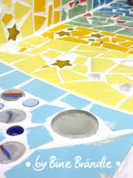 Mosaik Bine Brandle In 2020 Mosaik Mosaiksteine Ideen