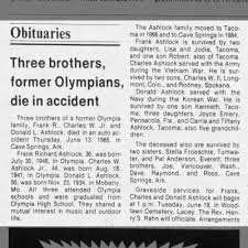 Frank Richard Ashlock obituary