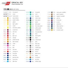 Orafol Oracal 651 Vinyl Colors Good Things Coming Vinyl