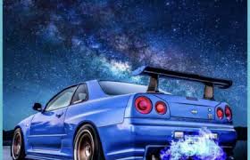 Nissan skyline gtr r car blue tuning wallpaper 1920×1080. R7 Gtr Mitternachtspurpur Nissan Gtr R7 Wallpaper 7x7 Skyline R34 Wallpaper Neat