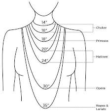 Designer Necklaces How To Choose The Right Length Updated