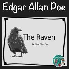 The Raven Powerpoint For The Poem By Edgar Allan Poe Includes Vocabulary Words To Know The Text Of Poetry Analysis Poetry Teaching Resources Edgar Allan Poe