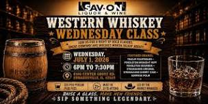 Western Whiskey Wednesday Class