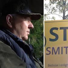 Se när Sven-Erik jobbar i den smittade zonen