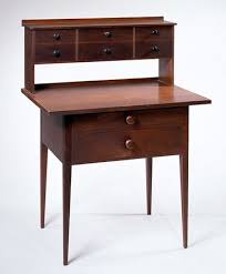 Attributed To Orren N Haskins Shaker Work Table Mount Lebanon New York Circa 1870 Shaker Style Furniture Shaker Furniture Furniture