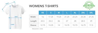 Sizing Charts