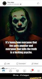 For more videos please subscribe to this channel. Oh No It S Begun Ifunny In 2021 Funny Batman Memes Joker Facts Joker Meme
