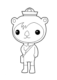 Octonauts Scientist Shellington Coloring Pages Coloring Pages Cartoon Coloring Pages Kids Printable Coloring Pages