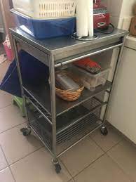 Check spelling or type a new query. Used Stainless Steel Kitchen Trolley Ikea Grundtal Furniture Home Living Bathroom Kitchen Fixtures On Carousell