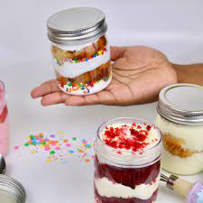Cake Jars Dessert Packaging Food Food Jar