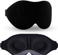 Amazon.com: Sleep Mask Blackout Eye Mask Blindfold Light Blocking for Home,  Travel, Sleeping, Meditation, Shift Work (Black) : Health & Household