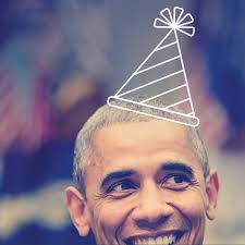 สุขสันต์วันเกิดค่ะประธานาธิบดีโอบามา! วันนี้ท่านมีอายุครบ 54 ปี #Happy54to44