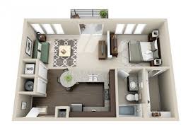 The best 1 bedroom house floor plans. One Room Apartment Design With The Eyes Of Modern Designers Balancedfoodandfuel Org