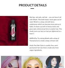 I would usually have the best results from 2 companies but their price is usually on the higher end. Arctic Fox Hair Color Wrath 4oz Or 8oz Lazada Singapore