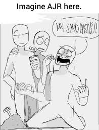 Pin By Emma Robertson On Ajr Memes In 2020 Funny Drawings Drawing Meme Art Reference Photos