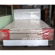 8 rekomendasi harga kasur springbed termurah 2021. Promo Springbed Helux Tipe Ivy Vinka 6 Kaki Shopee Indonesia