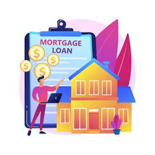 The mortgage loan is secured by a home, so if the borrower fails to repay the loan, the lender can repossess the home through foreclosure and sell it to pay off the loan. Free Vector Mortgage Loan Abstract Concept Illustration Home Bank Credit Down Payment Real Estate Services House Loan Pay Off Investment Portfolio Family Financial Burden