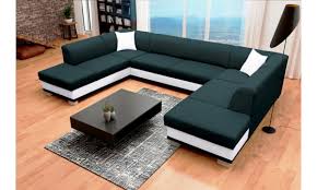 This living room furniture style offers versatile modular design, a plus if you enjoy rearranging your decor. Darco U Shape Modern Corner Sofa Bed