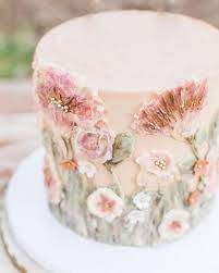Whether you're cooking for a celebration, a book club, or a dinner party at home, these ten desserts won't let you down. Wedding Inspiration Amanda On Instagram Just A Little Slice Of Heaven The Hand Painted Fondant Flower Pink Sweets Floral Wedding Cakes Bridal Shower Cakes