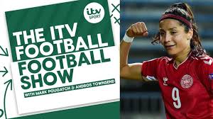 Khoblenko (29) oleksandr nazarenko (77) oleksiy chychykov (5) dmytro korkishko (7) artem dovbyk. Nadia Nadim On The Itv Football Football Show Itv Football