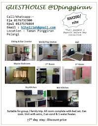 Name Halijah Lamajidi Nama Homestay Guesthouse Dpinggiran No Tel 017 673 2300 Email Hlha Guest House Selangor Bedding Sets