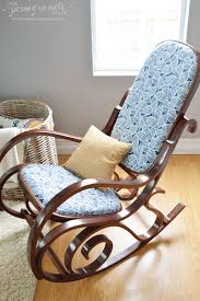 Bentwood Rocking Chair Makeover Love Pomegranate House Bentwood Rocking Chair Rocking Chair Makeover Painted Rocking Chairs