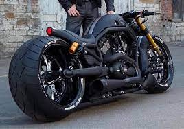 Vrod Hd Flat Black Bobber Motorcycle Motorcycle Night Rod Special