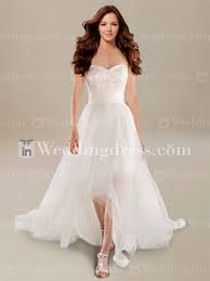 Beach Wedding Dress With High Low Hemline Bc265 Destination Wedding Dress Wedding Dresses Lace Wedding Dresses High Low