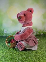 1294 faux fur teddy bears