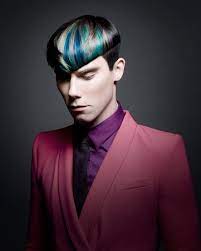 Butterfly Effect Nature Inspired Futuristic Hair Mens Hair Colour Mens Hairstyles