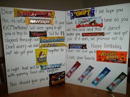 Bday Card Dad Birthday Card Candy Cards Candy Poster