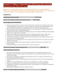 Clinical expertise in venipuncture, medication administration, wound care, and minor surgical assistance. Resume Cv Military Trained Director Of Perioperative Specialty Surgic